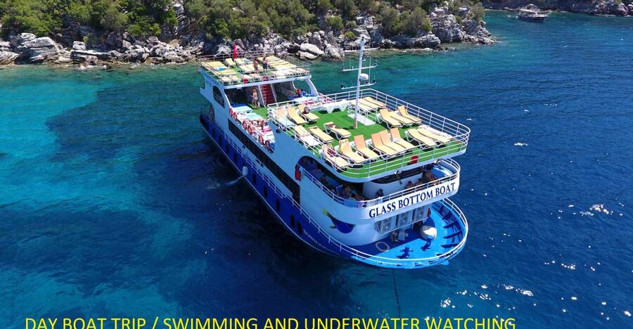 From Marmaris: Day Trip by Glass Bottom Semi Submarine - Meeting near the Ataturk statue