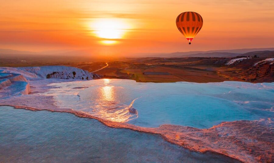 From Marmaris: Pamukkale Balloon Flight Day Trip with Lunch - The champagne toast, certificate, and optional photos