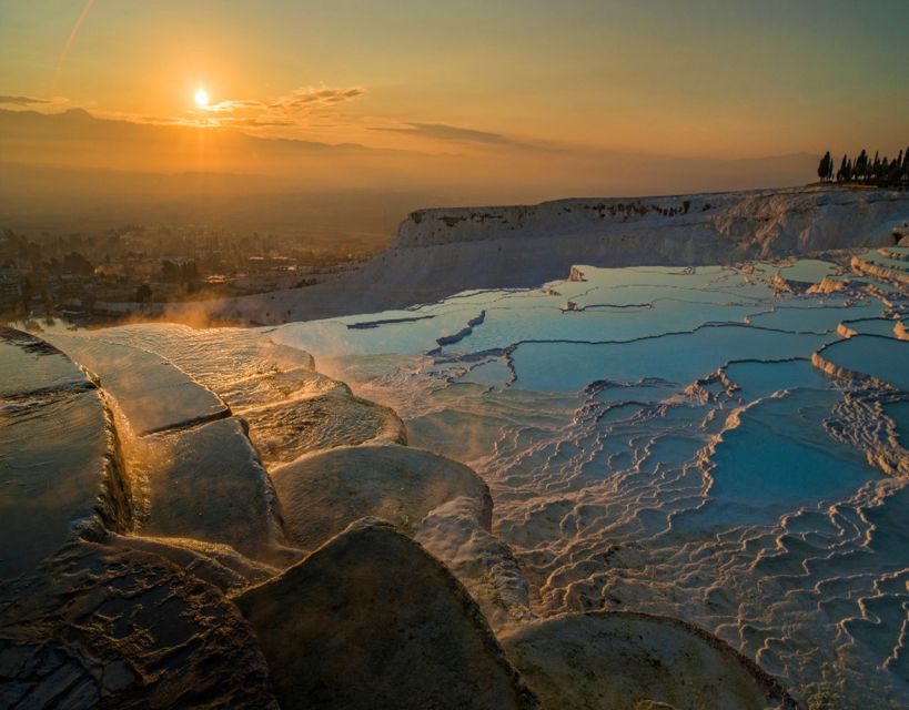 From Marmaris: Pamukkale Evening Tour with Transfer & Dinner - Hierapolis after the crowds thin