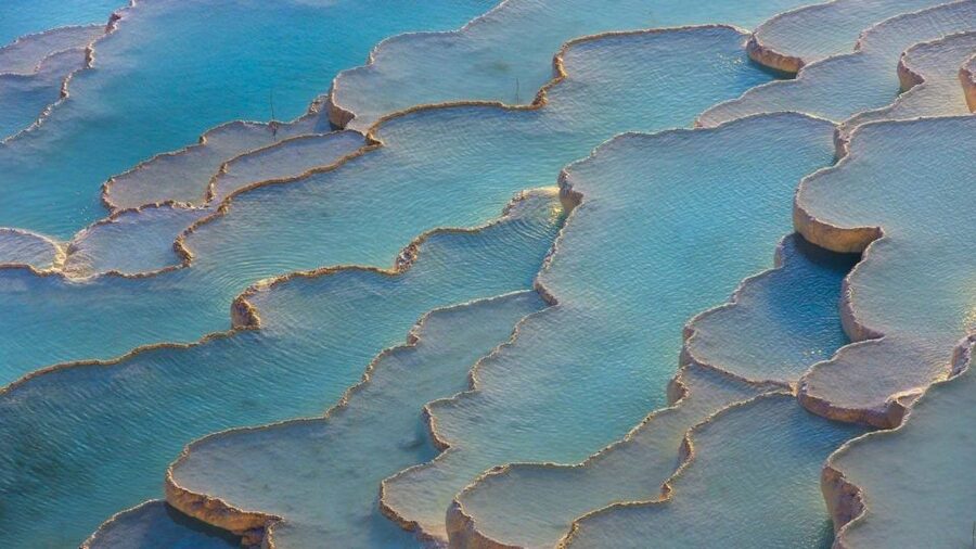 From Selcuk/Kusadasi/Izmir: Pamukkale Full-Day Tour - Walking the travertines after the ruins