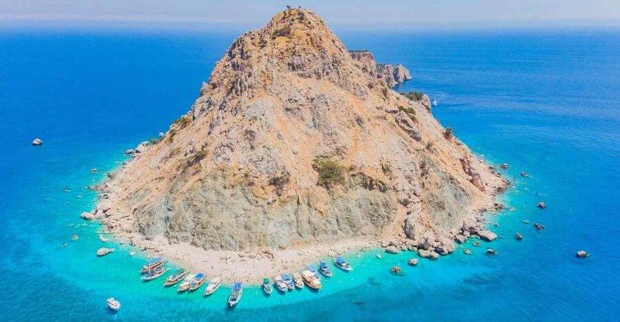 From Side/Alanya: Suluada Island Boat Trip with Lunch - Adrasan Harbor and the boat ride to Suluada