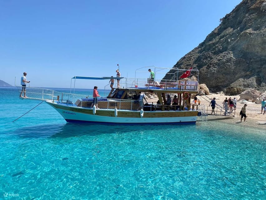 From Side/Alanya: Suluada Island Boat Trip with Lunch - Swimming stops, beaches, and the famous cave