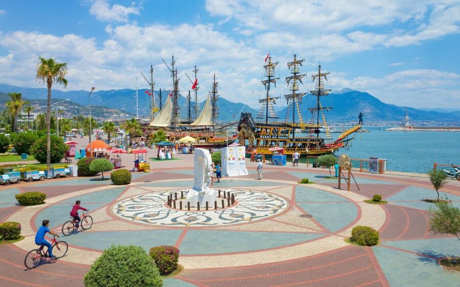 From Side: Alanya Tour with Lunch, Boat Trip, and Cable Car - The boat ride around Alanya Peninsula