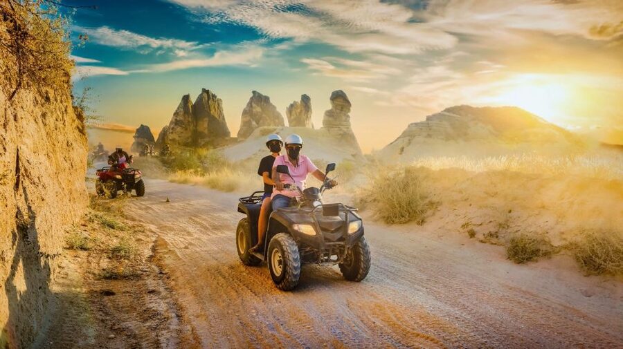 From Ürgüp/Göreme: Cappadocia Sunrise or Sunset Quad Tour - Guides, communication, and group safety
