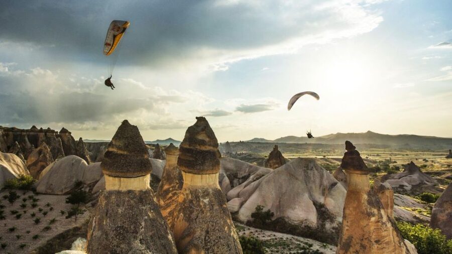 From Urgüp/Göreme: Cappadocia Tandem Paragliding & Transfer - What the Cappadocia flight actually offers