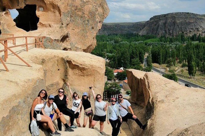 Full-Day Tour in Cappadocia with Ihlara Hiking and Underground City - Selime Monastery and the old cave town view