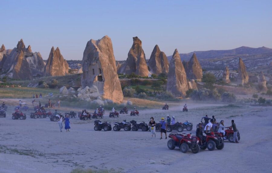 Göreme: Cappadocia Sunset ATV Tour - Love Valley and the limits of the route