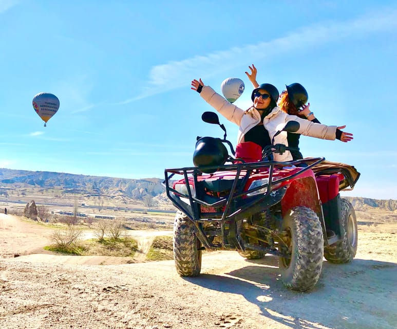 Göreme: Cappadocia Sunset ATV Tour - Guides, safety, and the riding pace