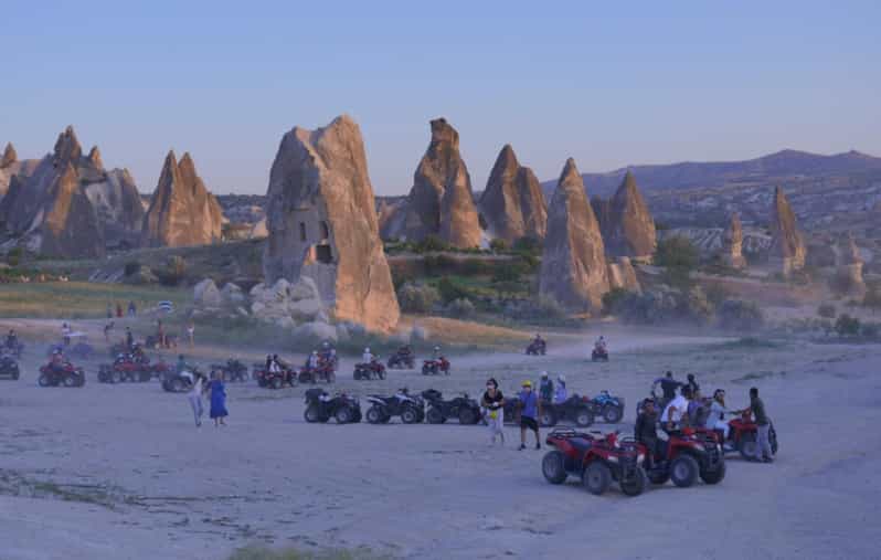 Göreme: Cappadocia Sunset ATV Tour - Riding through Swords Valley