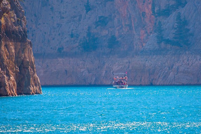Green Canyon Boat Tour w/Lunch From Belek - The swimming stop near the natural spring