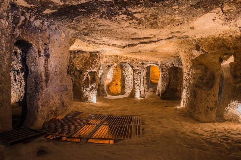Green (South) Tour Cappadocia with lunch and ticket - Kaymakli Underground City goes below the surface