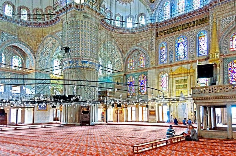 Hagia Sophia, Bosphorus cruise Blue Mosque, Small Group tour - The Bosphorus cruise between Europe and Asia