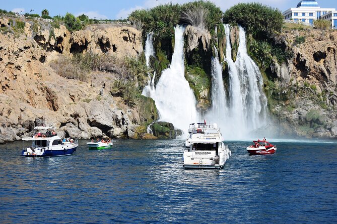 Half-Day Boat Tour to Antalya Waterfalls - Cruising past Kundu’s resort coast