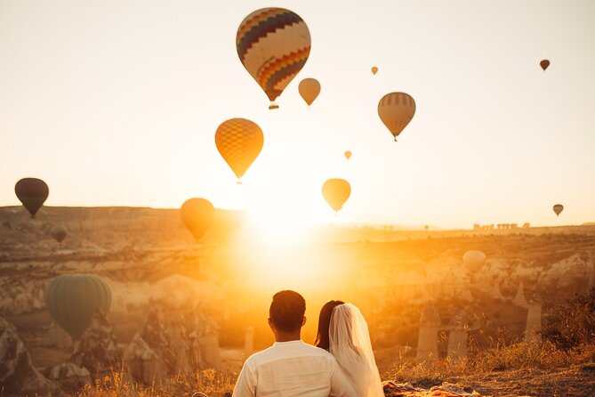 Hot Air Balloon Ride in Cappadocia / Goreme - Landing, Celebration, and the Return Ride