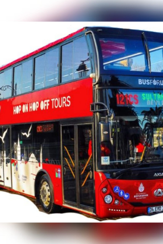Istanbul: 48-Hour Hop-On Hop-Off Double Decker Bus Ticket - A practical first look at Istanbul from the upper deck