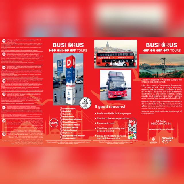 Istanbul: 48-Hour Hop-On Hop-Off Double Decker Bus Ticket - Booking, cancellation, and simple planning tips