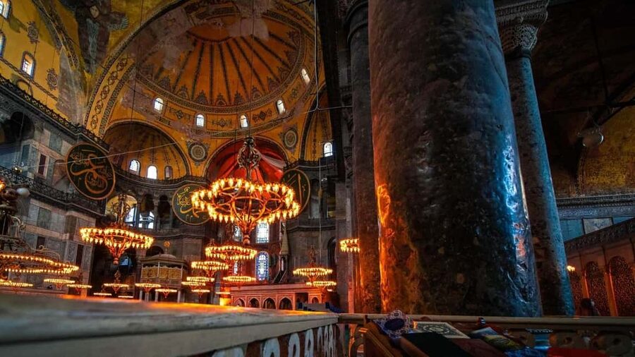 Istanbul: Basilica Cistern & Hagia Sophia Combo Ticket - Hagia Sophia: what the upper visit includes