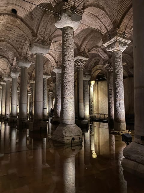 Istanbul: Basilica Cistern Skip-the-Line Entry & Audio Guide - Practical limits inside the cistern