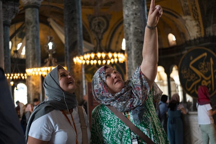 Istanbul: Blue Mosque & Hagia Sophia Guided Tour w/ Tickets - Inside the Blue Mosque for About 80 Minutes