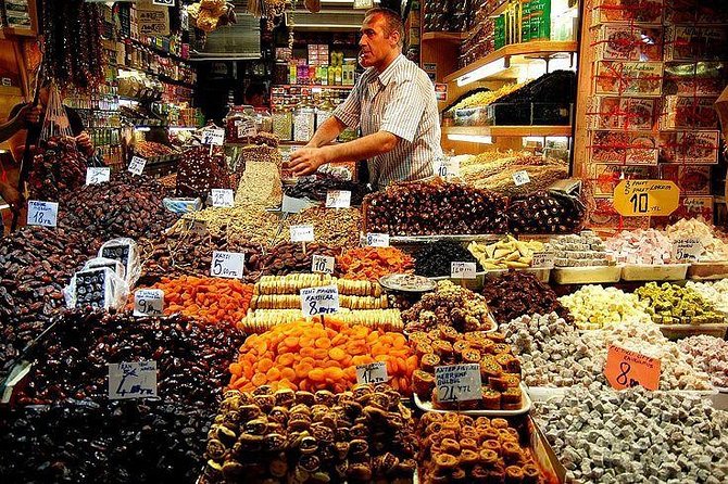 Istanbul Boat Cruise and Dolmabahce Palace & Two Continents - The Spice Bazaar: forty-five minutes of color and scent