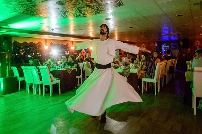 Istanbul Bosphorus Cruise Dinner, Drinks & Show with Pickup - Turkish dancing after dinner