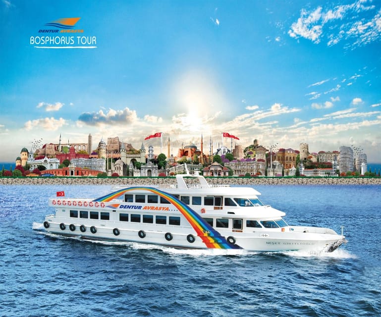 Istanbul: Bosphorus Cruise from Europe or Asia & Audio Guide - Sailing past Dolmabahçe Palace and Çırağan Palace