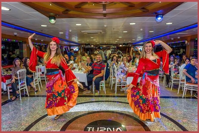 Istanbul Bosphorus Cruise with Dinner and Belly-Dancing Show - Inside Seating, Open Views, and Crowding