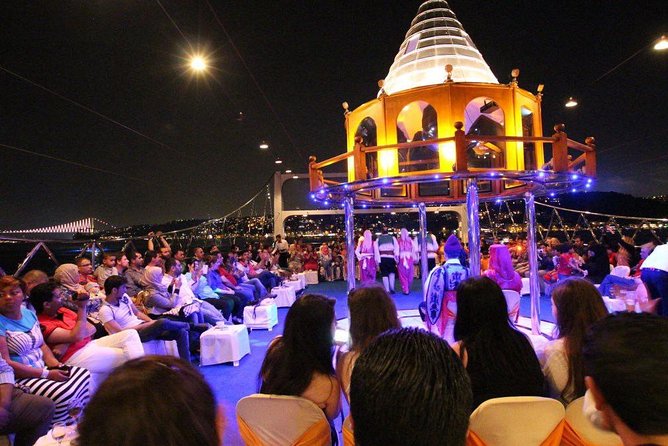 Istanbul: Bosphorus Dinner Cruise with Turkish Show - Aboard a multi-deck boat with VIP seating