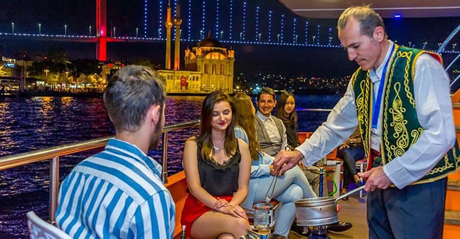 Istanbul: Bosphorus Night Dinner Cruise with Private Table - Key points to know before booking