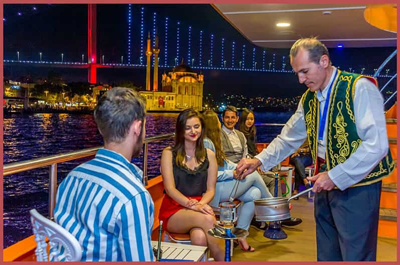 Istanbul: Bosphorus Night Dinner Cruise with Private Table - Pickup at 8 p.m. and the ride to the boat