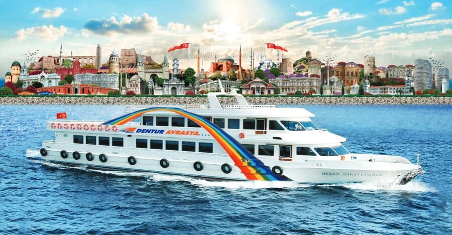 Istanbul: Bosphorus Sightseeing Cruise with Sunset Option - What the 90-minute route gives you
