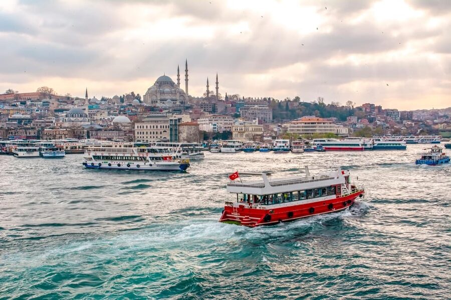 Istanbul: Bosphorus Strait Sightseeing Cruise & Audio Guide - Rumeli Hisarı and the northern turn