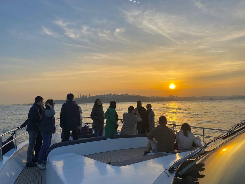 Istanbul: Bosphorus Sunset Yacht Cruise with Live Guide - Key Points To Know Before You Sail