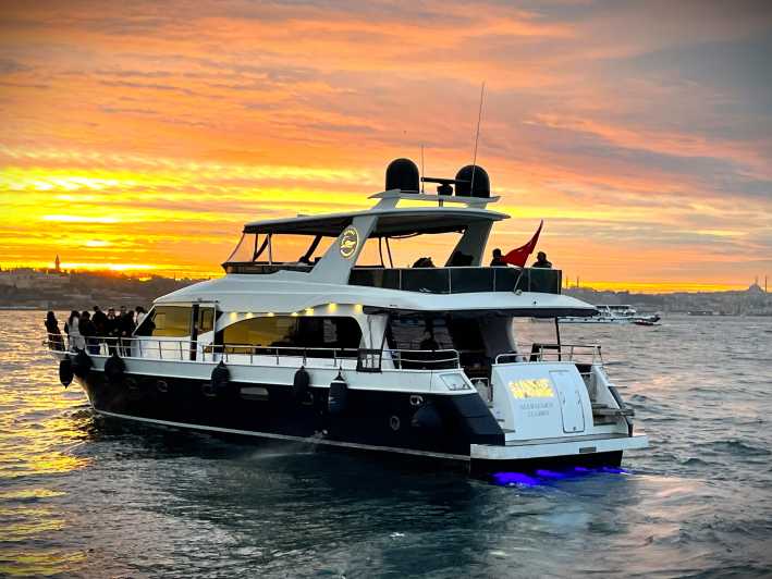 Istanbul: Bosphorus Sunset Yacht Cruise with Live Guide - Dolmabahce Palace And Mosque: A Grand Beginning