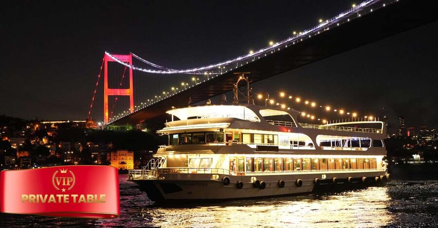 Istanbul: Dinner Cruise and Entertainment with Private Table - Boarding, private tables, and the evening setup
