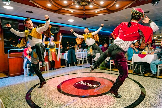 ISTANBUL: Dinner Cruise On The Bosphorus with Turkish night show - The Turkish night show and dance floor