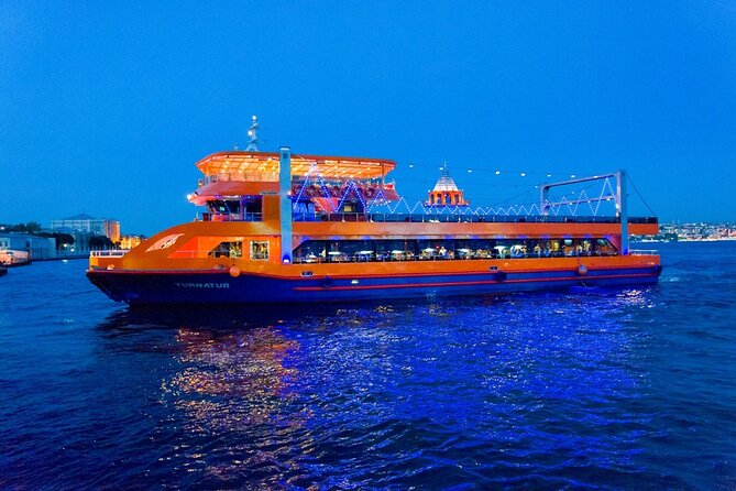 ISTANBUL: Dinner Cruise On The Bosphorus with Turkish night show - Crossing under Istanbul’s famous bridges