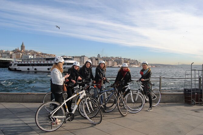 Istanbul Eurasia Bike & Boat Tour - From Galata Bridge to the Bosphorus ferry