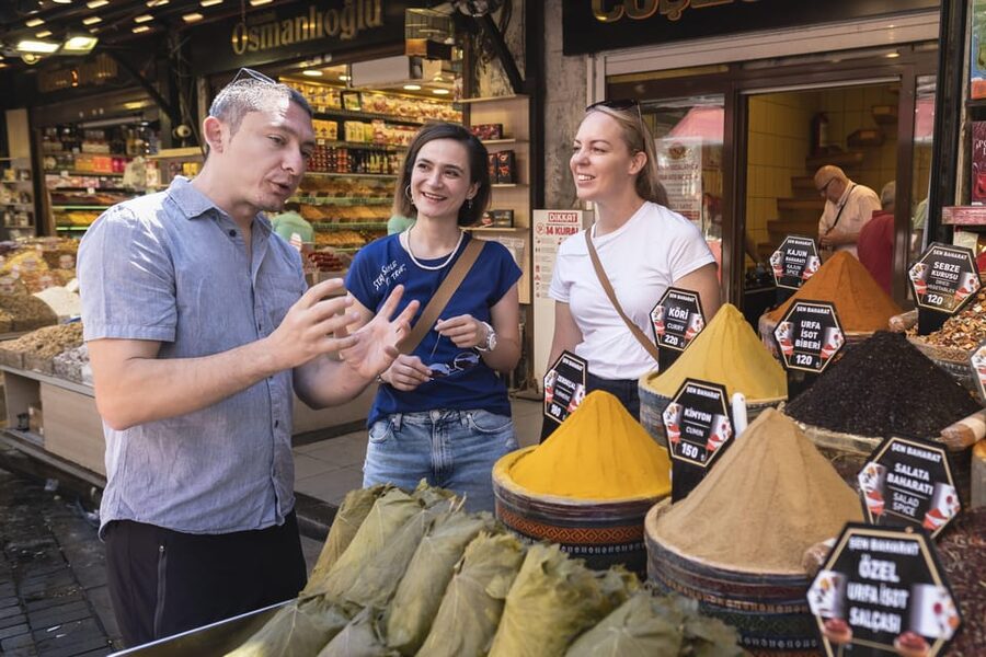 Istanbul: European and Asian Side Guided Foodie Walking Tour - Turkish breakfast comes before the serious eating