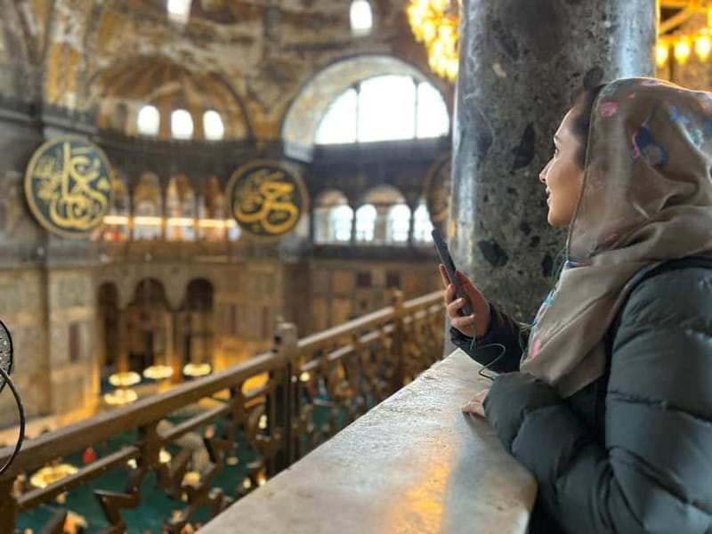 Istanbul: Hagia Sophia Ticket with Audio Guide & Blue Mosque - Two great monuments on one manageable square
