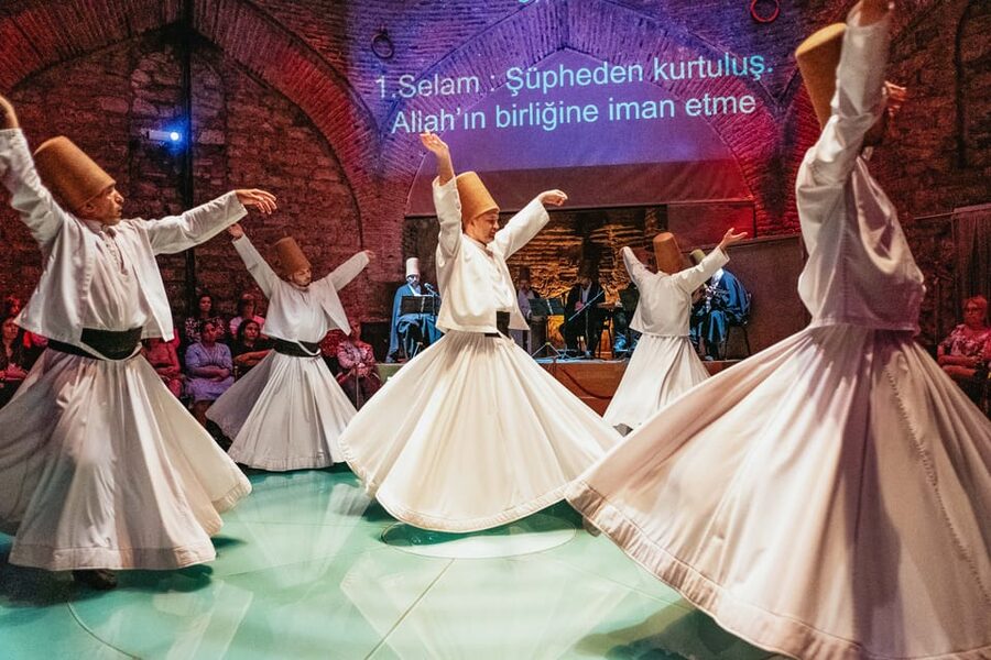 Istanbul: Hodjapasha Whirling Dervishes Show & Exhibition - Seating, timing, and the practical details