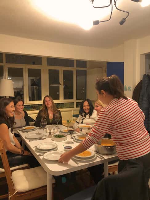 Istanbul Home Cooking Course - Cook and Eat - Sitting down for the homemade feast