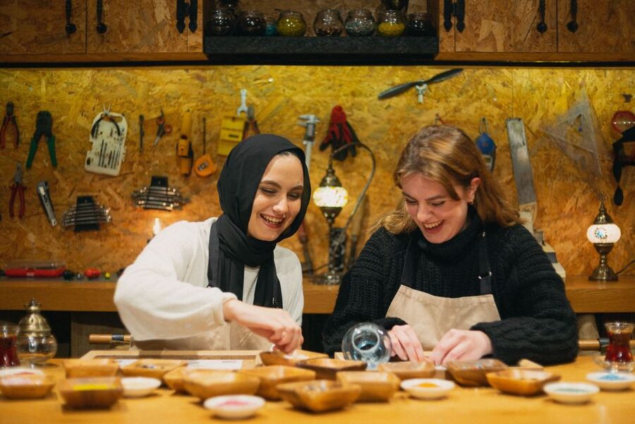 Istanbul:Original Turkish Mosaic Lamp Workshop w/ Snacks - A few practical cautions before booking