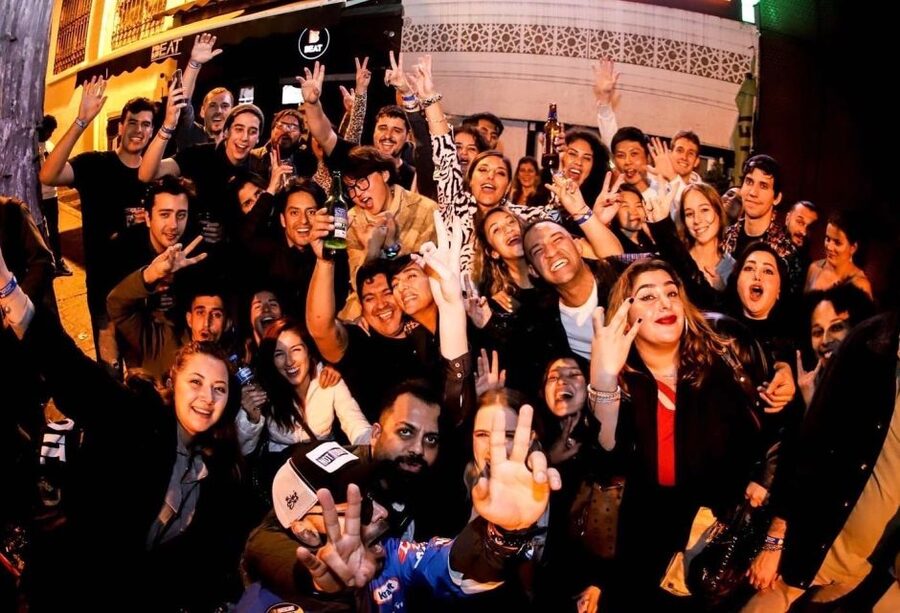 Istanbul: Party Pub Crawl with Party Bus - Riding the party bus through Istanbul