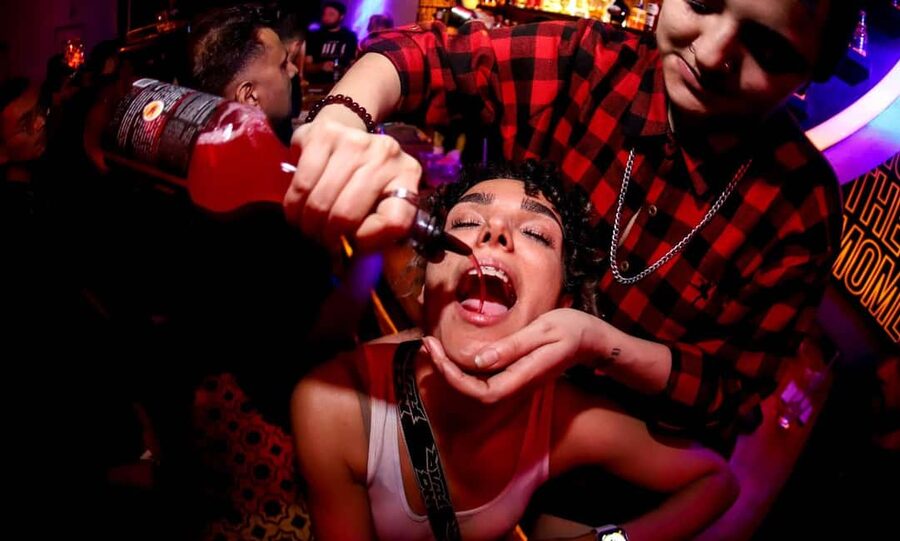 Istanbul: Rooftop Pub Crawl with Party Bus - The party bus and complimentary raki