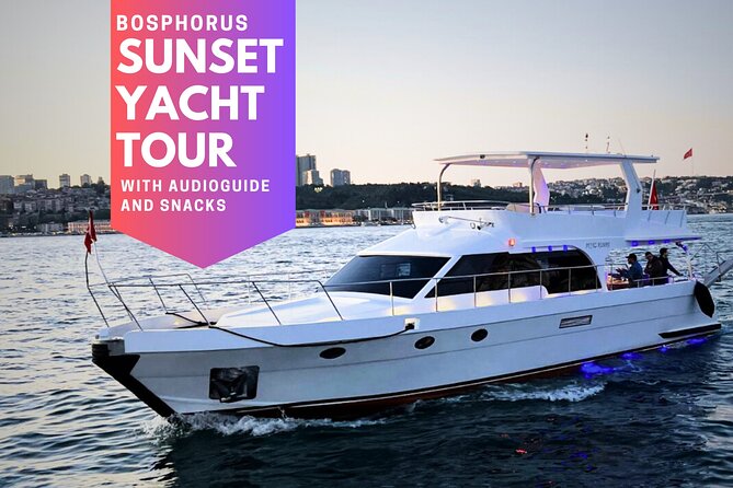 Istanbul: Small-Group Yacht Cruise with Snacks, Sunset or Daytime - A yacht, not a giant sightseeing ferry