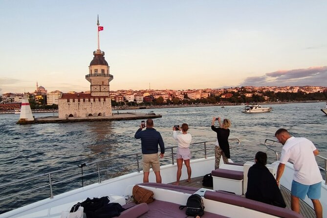 Istanbul Sunset Cruise on the Bosphorus - The Asian side and the old Ottoman military school