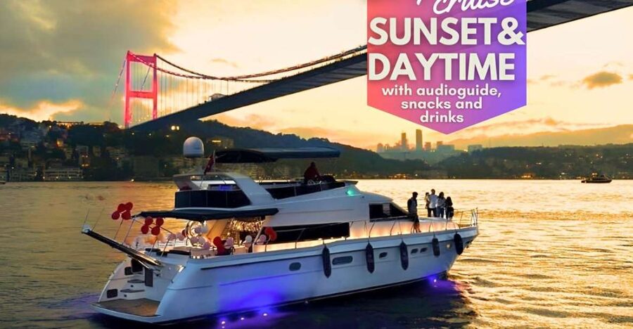 Istanbul: Sunset or Day Small-Group Yacht Cruise with Snacks - Ortakoy and the Bosphorus Bridge