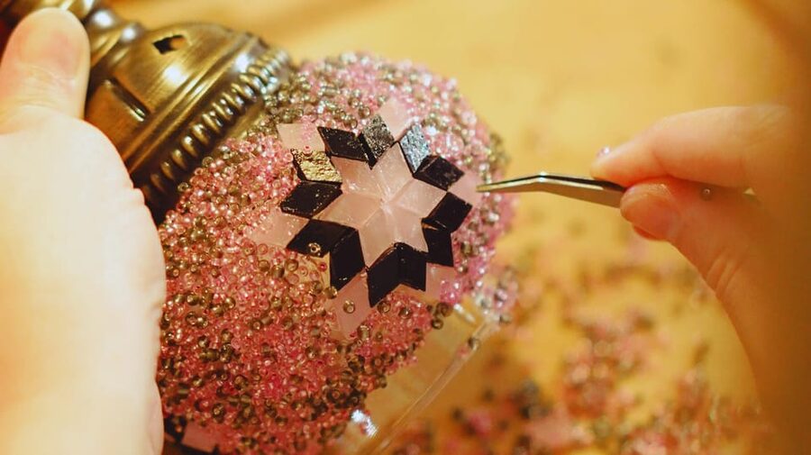 Istanbul: Turkish Mosaic Lamp Workshop with Bosphorus View - Guides who make the class work