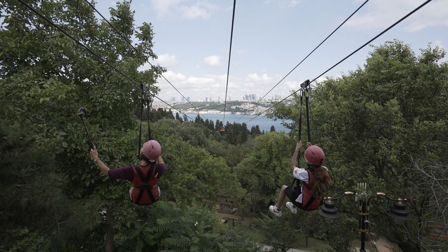 Istanbul: Zipline Adventure with Bosphorus View - The setting: Nakkaştepe Park above the Bosphorus
